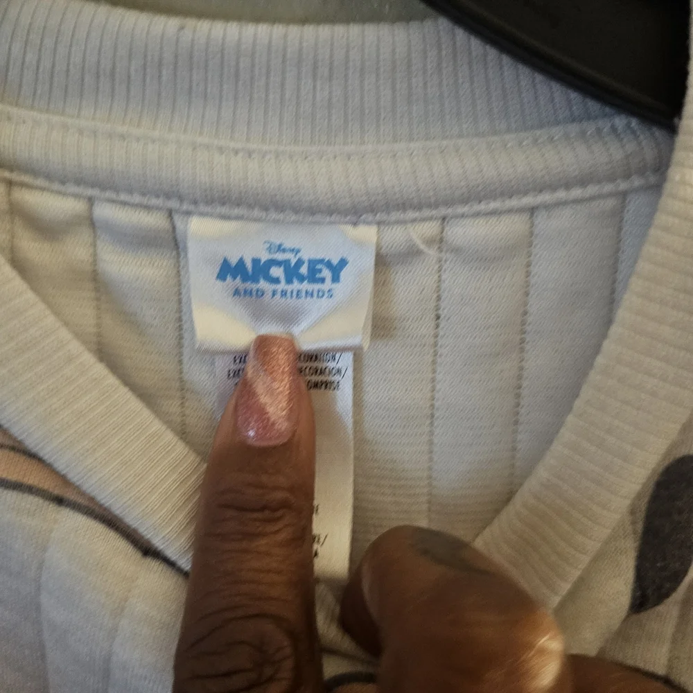 H&M White Mickey Mouse Pajama Set - Picture 4 of 9